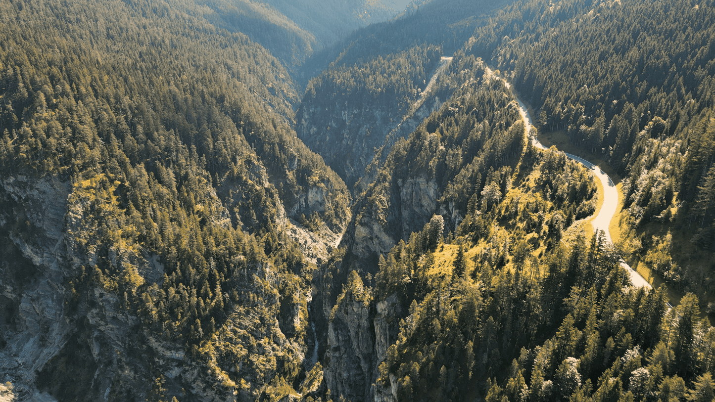 ÖSTERREICH: 7 tägige Motorradtour als GPX-Datei Download inkl. Unterkunftsempfehlungen