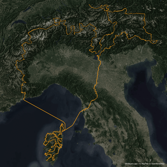 ALPEN - KORSIKA - ALPEN: 21 tägige Motorradtour als GPX - Datei Download inkl. Unterkunftsempfehlungen - motourvibes