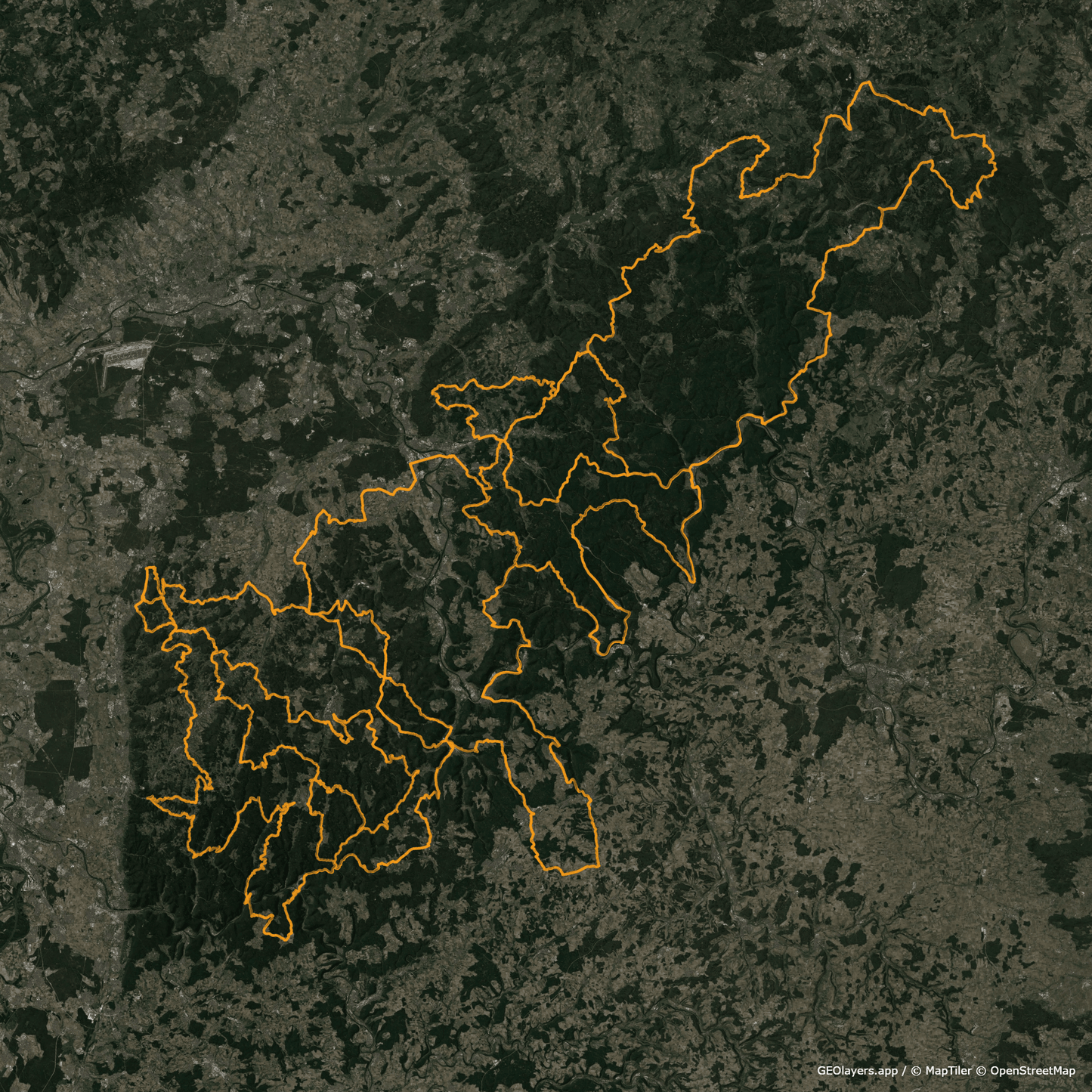 ODENWALD: 5 Motorradtouren als GPX Download - motourvibes