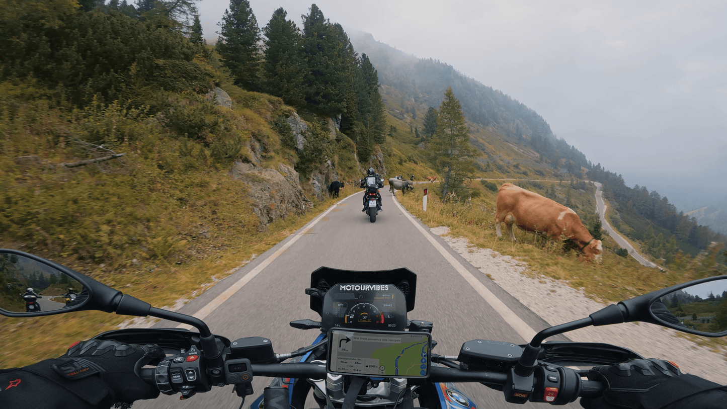 NORDITALIEN: 7 tägige Motorradtour als GPX-Datei Download inkl. Unterkunftsempfehlungen