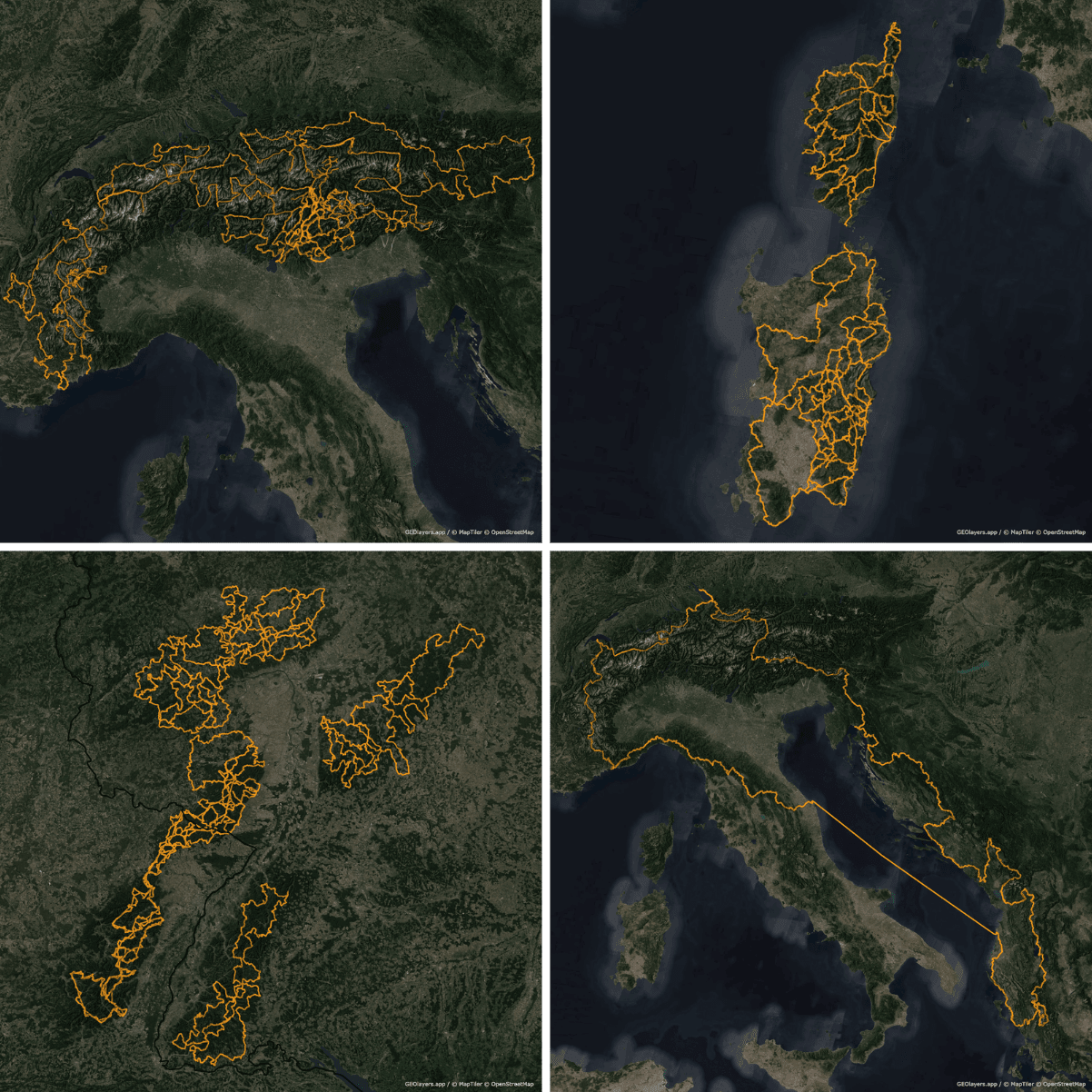 18 Motorrad - Tourenpakete als GPX - Datei Download - motourvibes