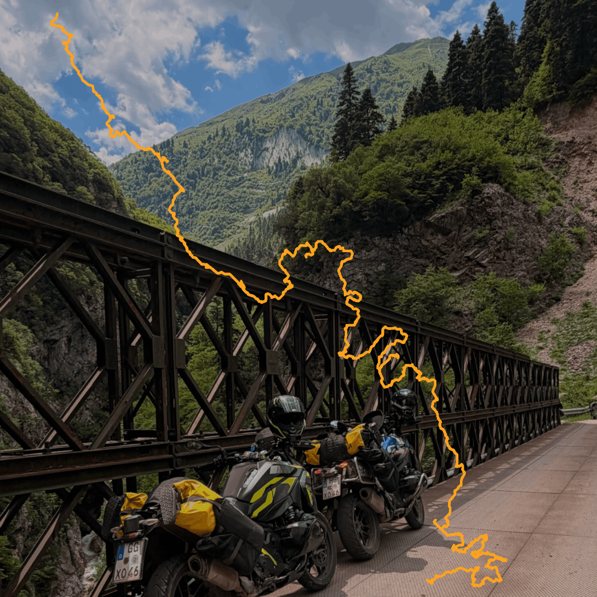 BALKAN: 14 Tage Motorradtour als Guide inkl. GPX Download & Unterkunftsempfehlungen gpx download motorrad - motourvibes