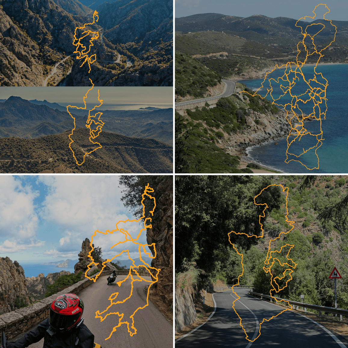 GPX Bundle: Korsika - Sardinien als GPX - Datei Download - motourvibes