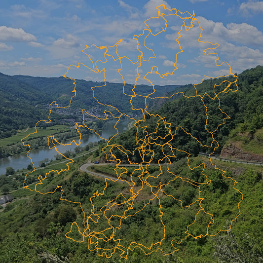 HUNSRÜCK: 5 Motorradtouren als GPX Download