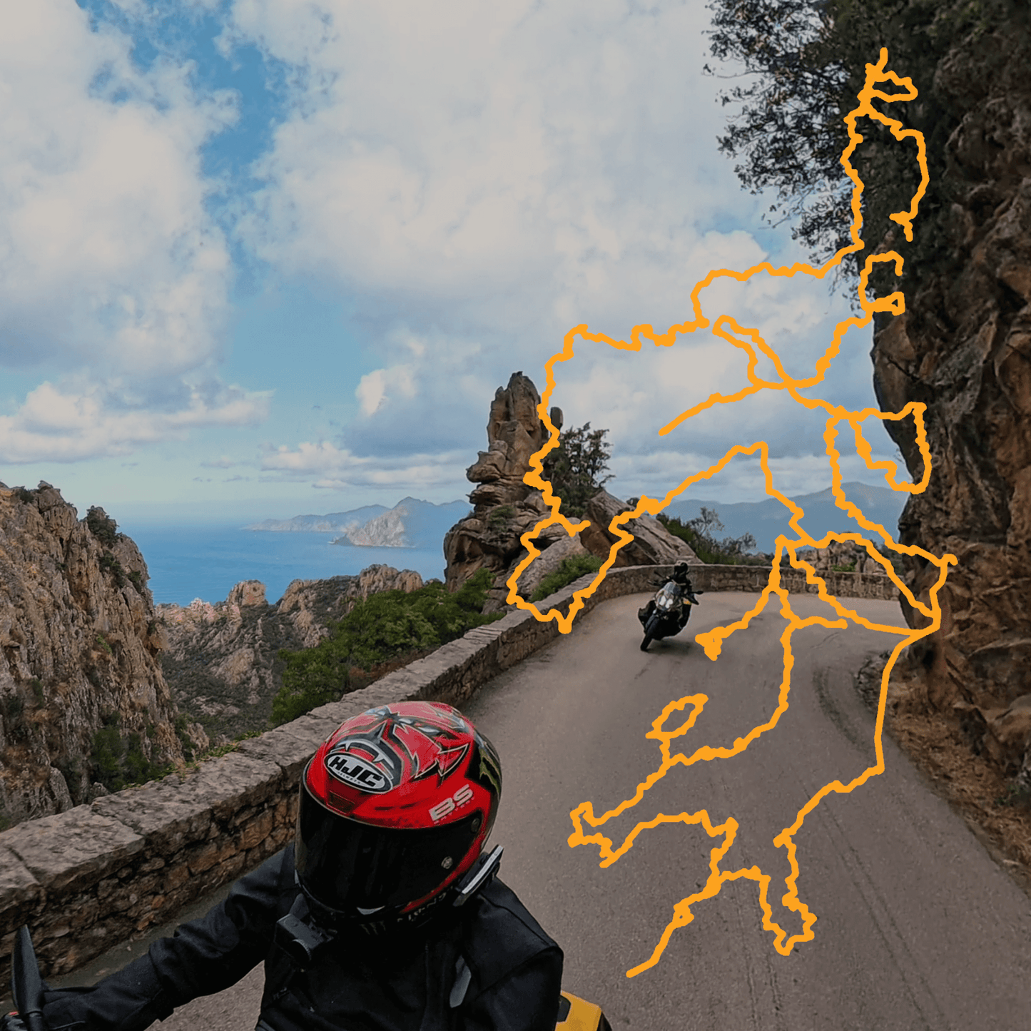 KORSIKA: 7 tägige Motorradtour als GPX - Datei Download inkl. Unterkunftsempfehlungen - motourvibes