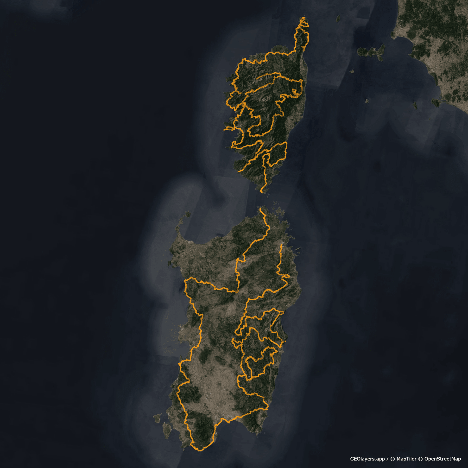 KORSIKA - SARDINIEN: 14 tägige Motorradtour als GPX - Datei Download inkl. Unterkunftsempfehlungen - motourvibes