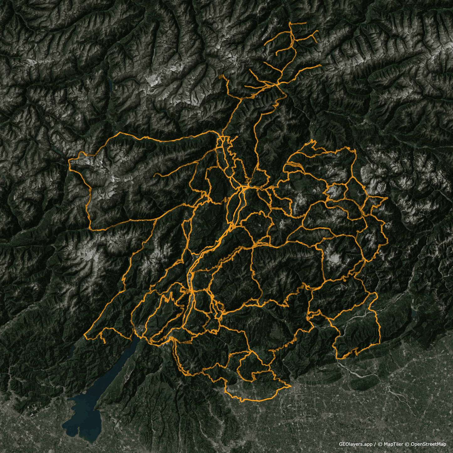 NORDITALIEN: 25 Motorradtouren als GPX Download - motourvibes