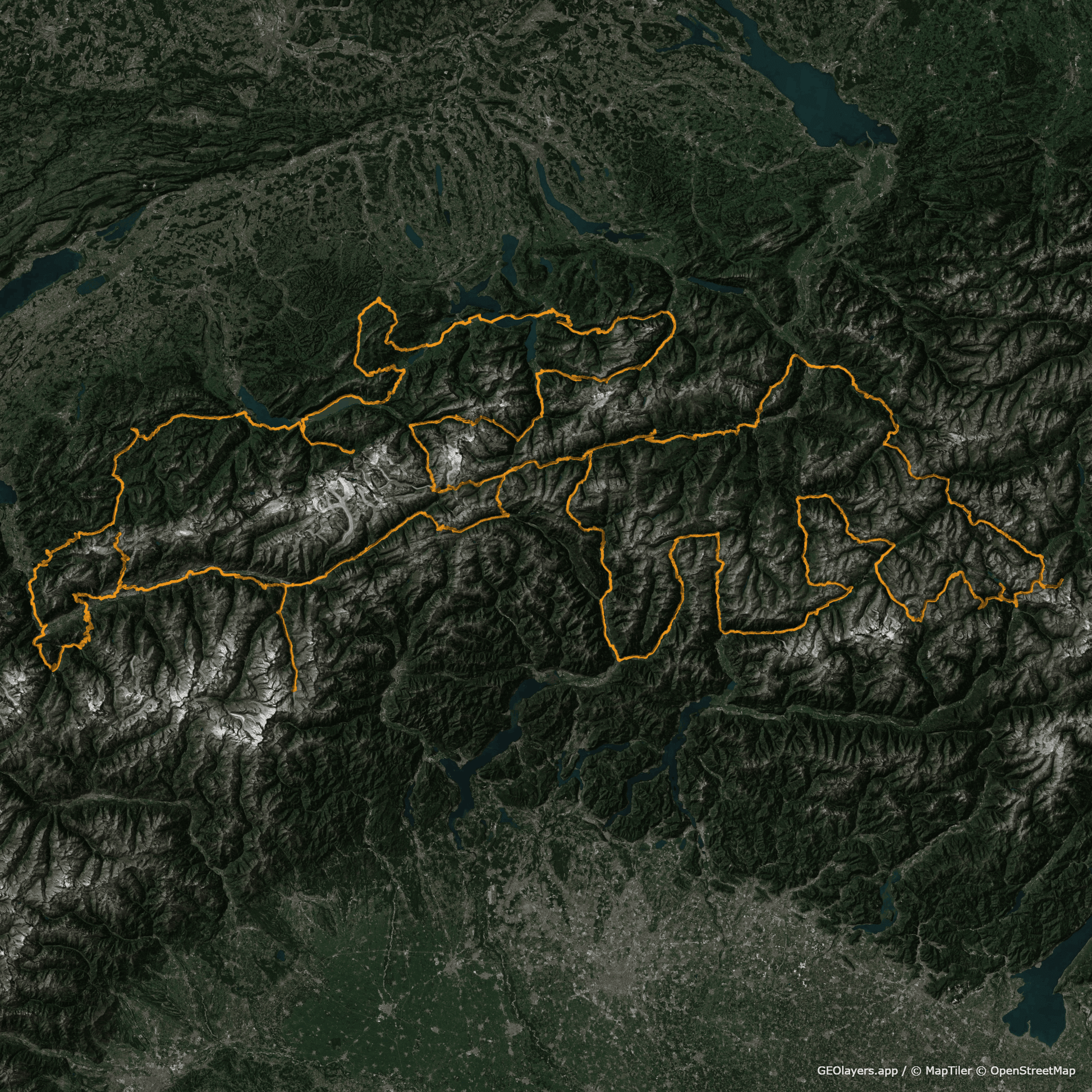 SCHWEIZ: 7 tägige Motorradtour als GPX - Datei Download inkl. Unterkunftsempfehlungen - motourvibes