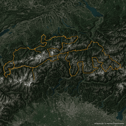 SCHWEIZ: 7 tägige Motorradtour als GPX - Datei Download inkl. Unterkunftsempfehlungen - motourvibes