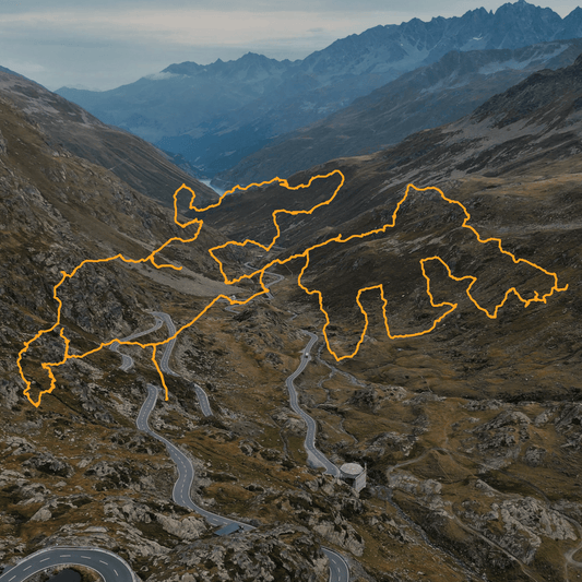 SCHWEIZ: 7 tägige Motorradtour als GPX-Datei Download inkl. Unterkunftsempfehlungen