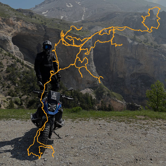 WESTALPEN: 7 Enduro Motorradtouren als GPX Download